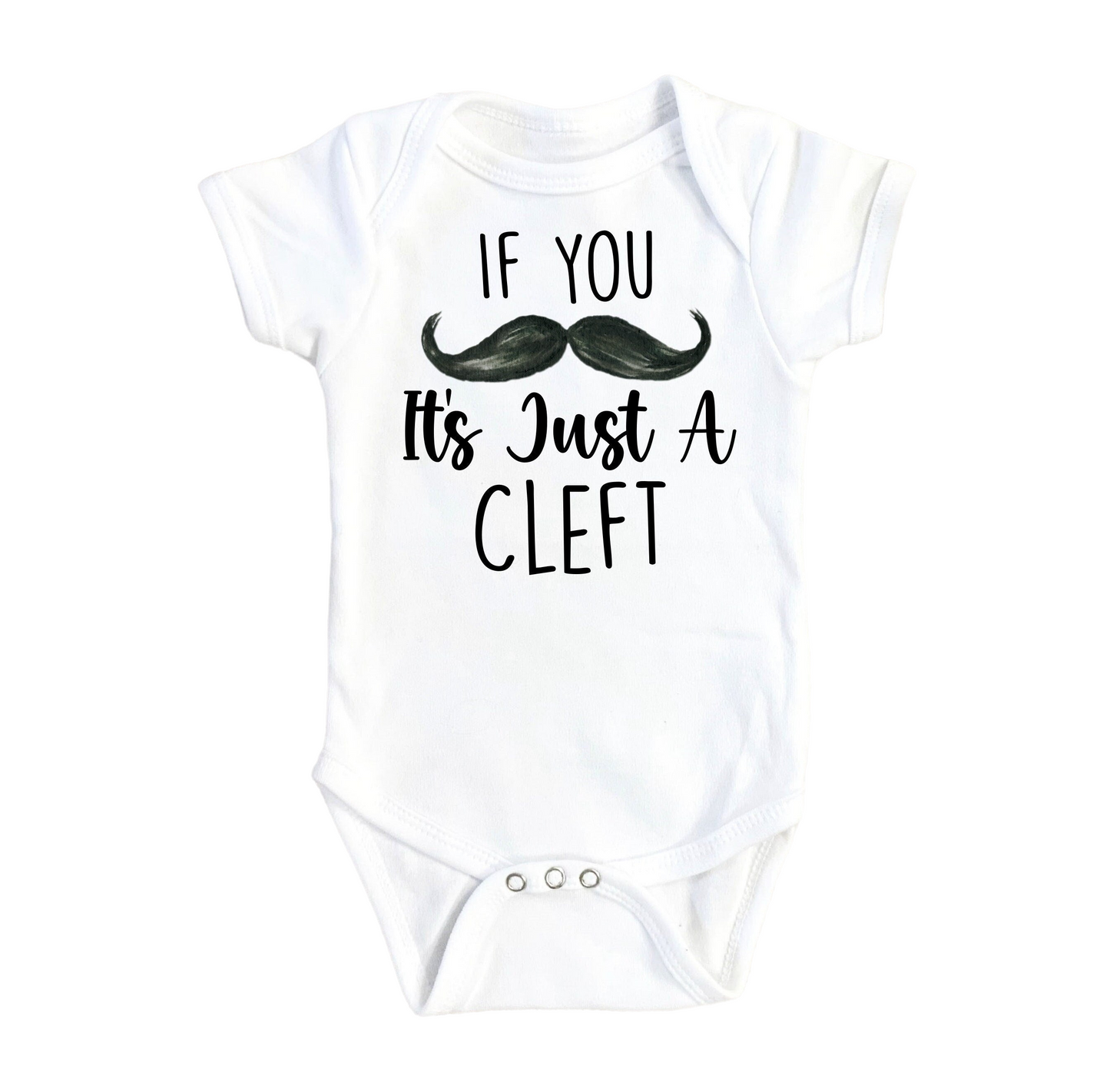 Cleft Lip - Baby Boy Girl Clothes Infant Bodysuit Funny Cute Newborn