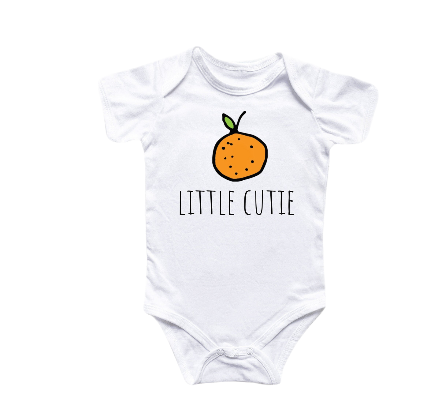 Little Cutie - Baby Boy Girl Clothes Infant Bodysuit Funny Cute