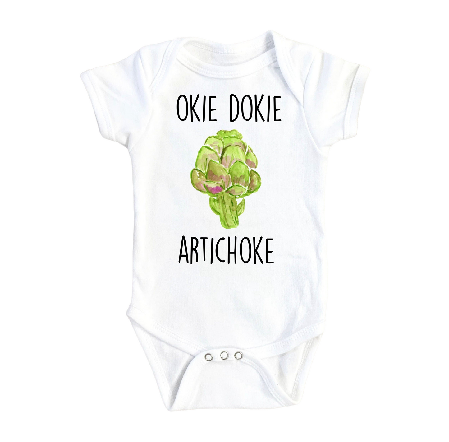 Artichoke Okay - Baby Boy Girl Clothes Infant Bodysuit Funny Cute