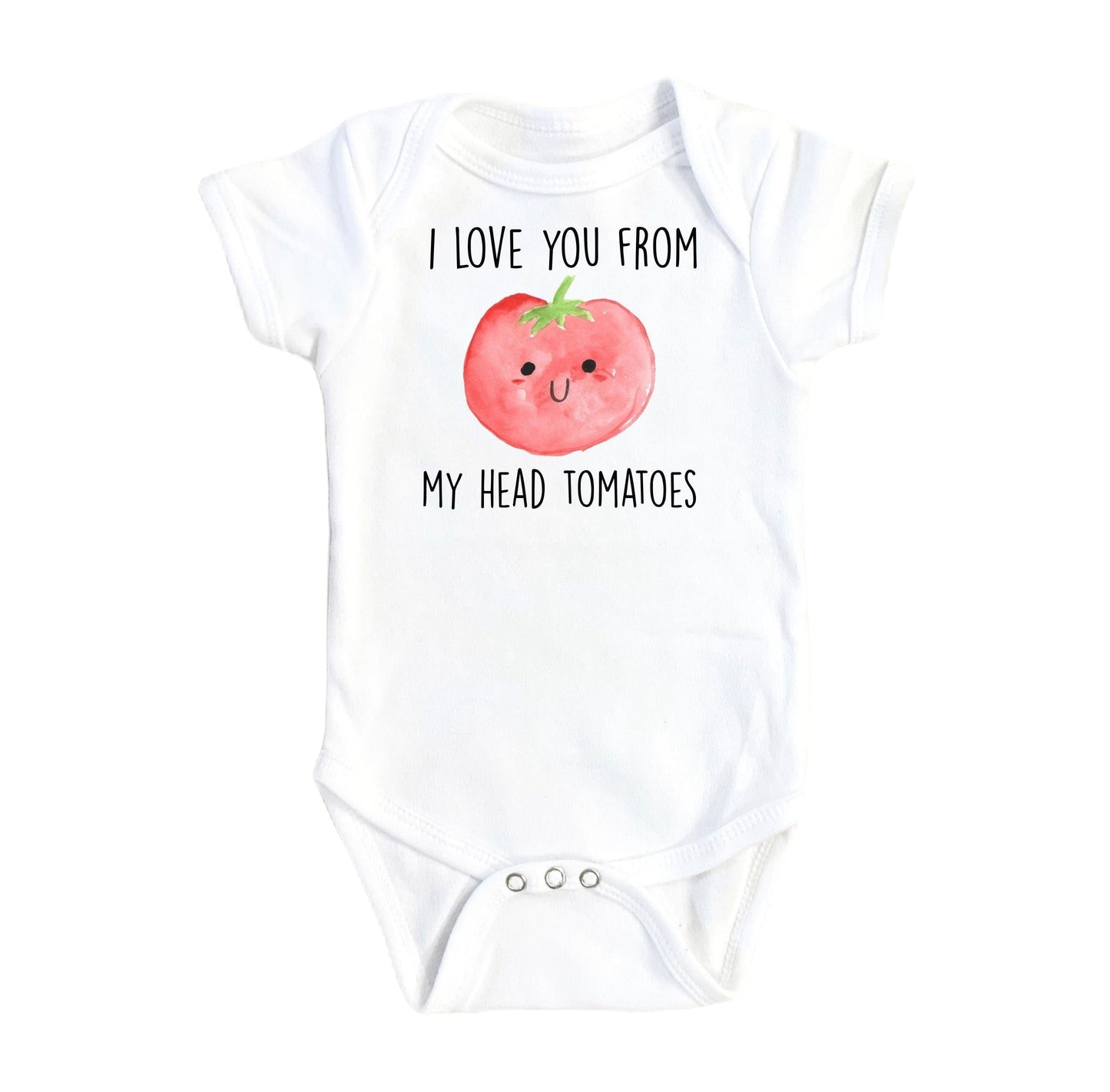 Tomato Head Toes - Baby Boy Girl Clothes Infant Bodysuit Funny Cute