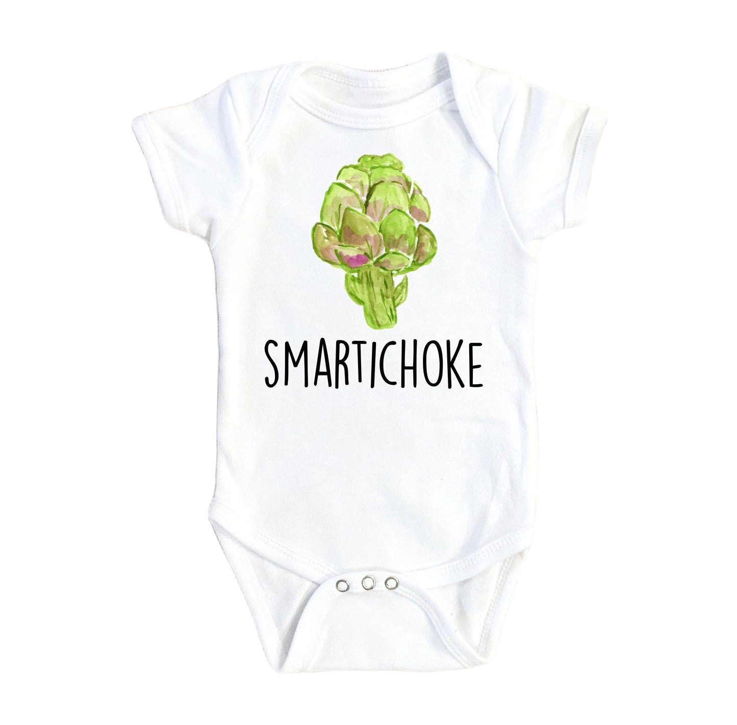 Artichoke Smart - Baby Boy Girl Clothes Infant Bodysuit Funny Cute