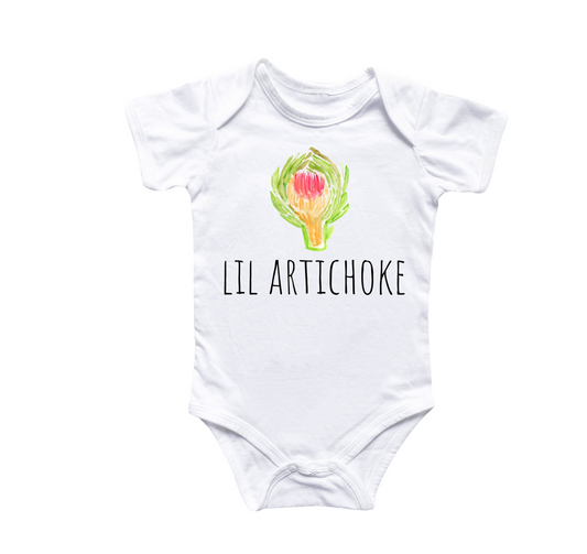 Artichoke - Baby Boy Girl Clothes Infant Bodysuit Funny Cute Newborn 2