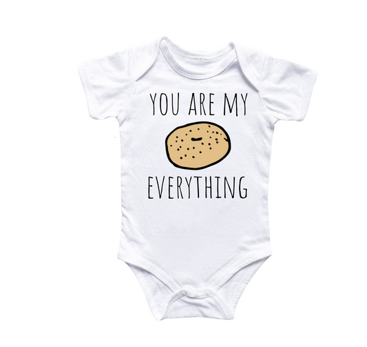 Everything Bagel - Baby Boy Girl Clothes Infant Bodysuit Funny Cute