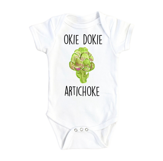 Artichoke Okay - Baby Boy Girl Clothes Infant Bodysuit Funny Cute