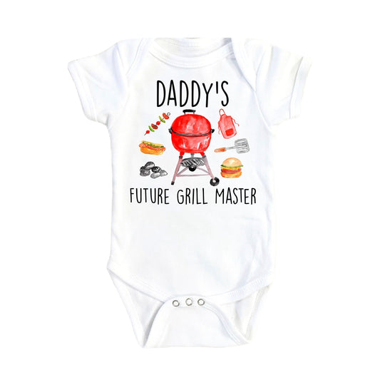 Grill Master Bbq - Baby Boy Girl Clothes Infant Bodysuit Funny Cute