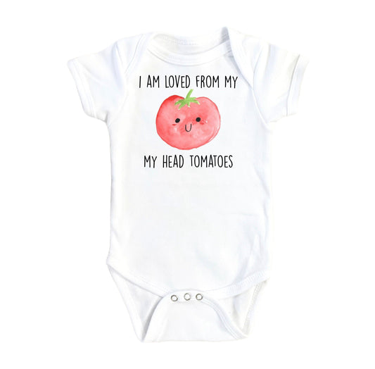 Tomato Loved - Baby Boy Girl Clothes Infant Bodysuit Funny Cute