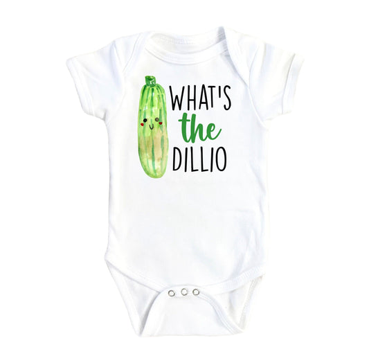 Pickle Dillio - Baby Boy Girl Clothes Infant Bodysuit Funny Cute