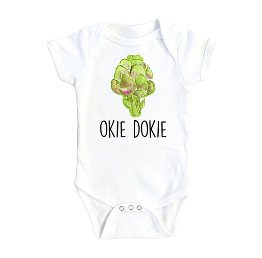 Artichoke Okie - Baby Boy Girl Clothes Infant Bodysuit Funny Cute