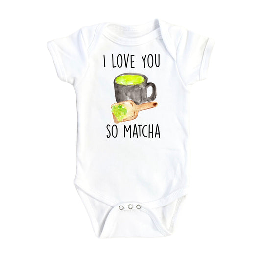 Matcha  - Baby Boy Girl Clothes Infant Bodysuit Funny Cute Newborn 1A