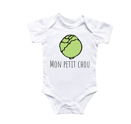 Cabbage Vegan Vegetable - Baby Boy Girl Clothes Infant Bodysuit Funny